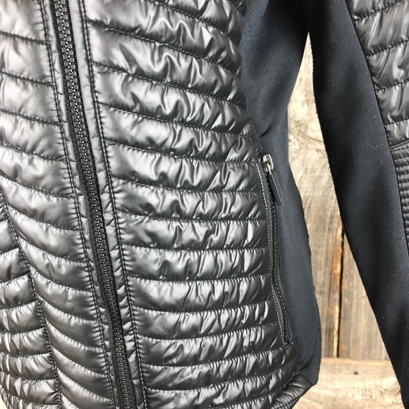 Kenneth Cole Black Puffer Jacket Medium - Picture 2 of 8